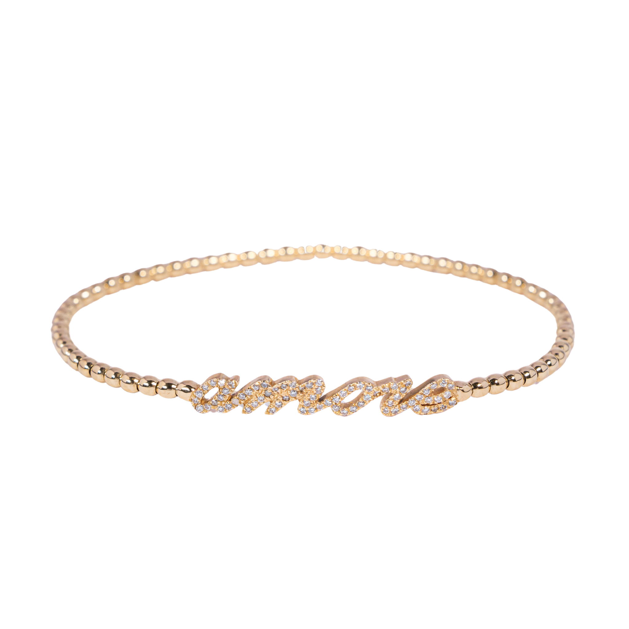 Bracciale elastico Amore